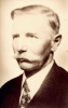 Portretfoto van Jan Plantinga (1884 - 1951) uit Warns.